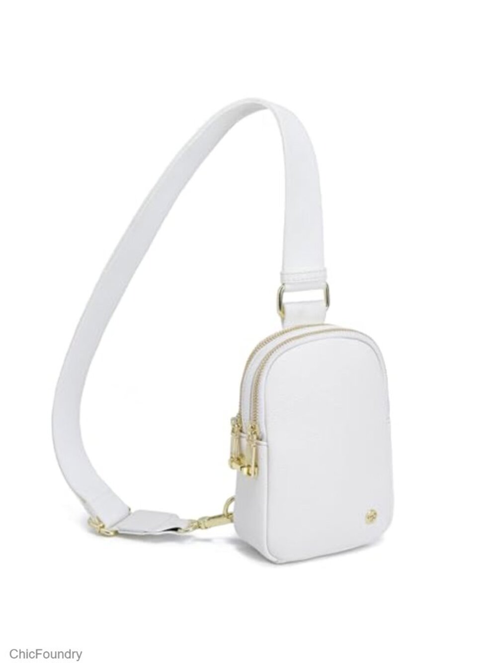 Small Faux Leather Crossbody Sling Bag Anti Theft RFID Blocking